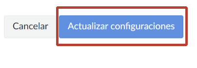 Click 'Update Settings' 