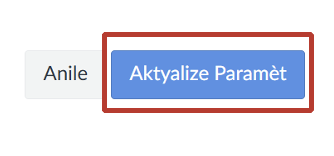 Click 'Update Settings' 